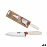 Santoku Knife Quttin Terra 17 cm (24 Units)