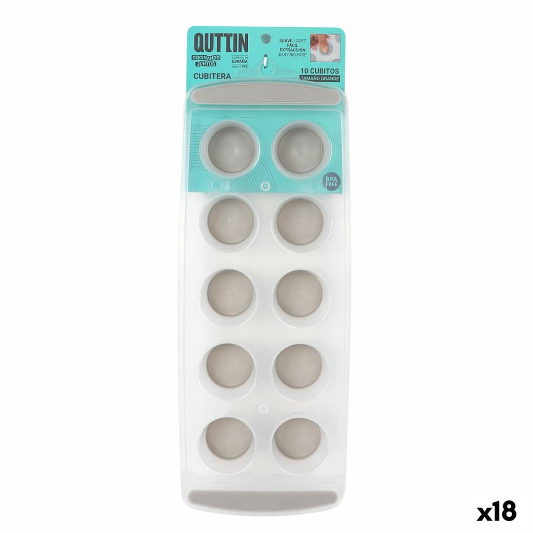 Ice Cube Mould Quttin 36 x 13 x 3,5 cm (18 Units)