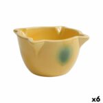 Mortar and pestle Azofra 4 picos 15 x 9 cm (6 Units)