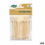 Skewer for appetizer Algon Bamboo 50 Pieces (24 Units)