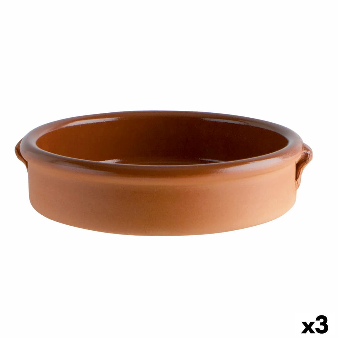 Saucepan Barro Clasico Brown Ceramic Ø 36 cm (3 Units)