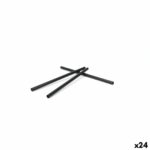 Reusable Drinking Straw Algon COCKTAIL Plastic 14 cm 6 mm 30 Pieces 24 Units
