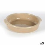 Saucepan Anaflor Barro Anaflor Brown Ceramic Ø 21 cm (3 Units)