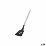 Cooking Spatula MasterChef Silicone Stainless steel 34 cm (24 Units)