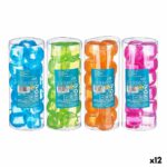 Reusable cooling cubes Leknes Blue Green Orange Pink Polyethylene Distilled water 6,5 x 16 x 6,5 cm 18 Pieces (12 Units)