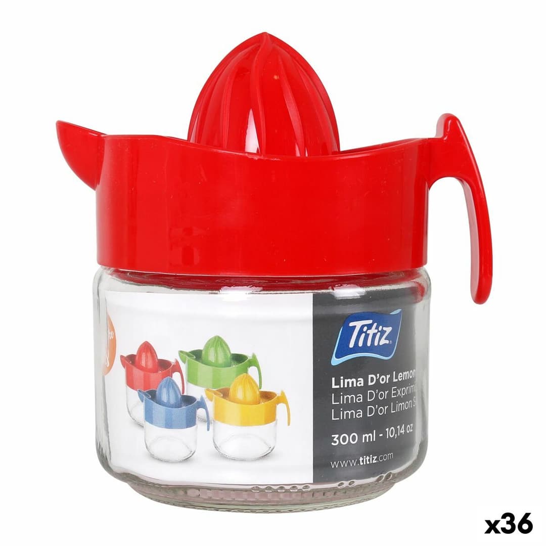 Exprimidor Titiz Glass 0,3 L 10 x 18 x 12 cm (36 Units)