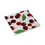Table Mat Versa Cork Ceramic Cherries 20 X 0,6 X 20 CM