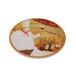 Table Mat Versa Cork Ceramic Male Chef 20 X 0,6 X 20 CM