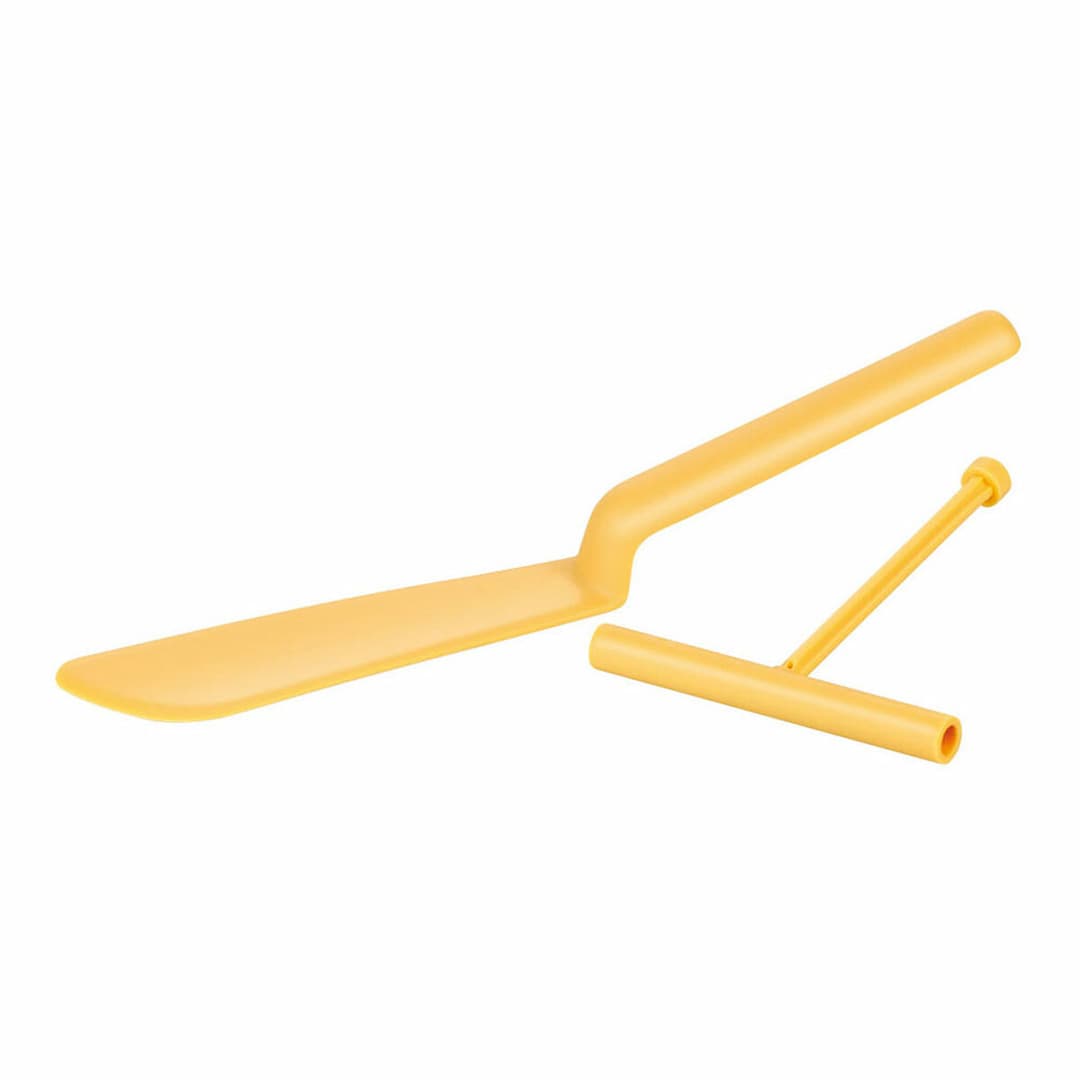 Crepe spatula Tescoma Delicia Nylon Yellow (2 Units)