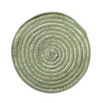 Table Mat Versa Green Polyester Cotton 38 x 1 x 38 cm