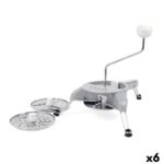 Manual Vegetable Chopper Quttin Grey Stainless steel 31 x 25,7 x 23 cm (6 Units)