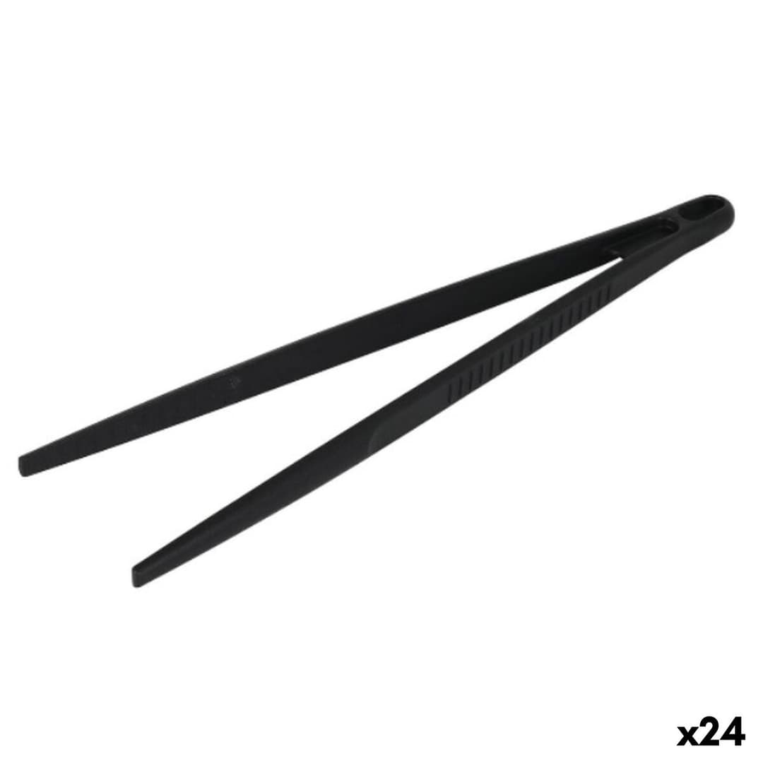 Kitchen Pegs Quttin Quttin 28 x 8 x 1,7 cm Black Nylon (24 Units)