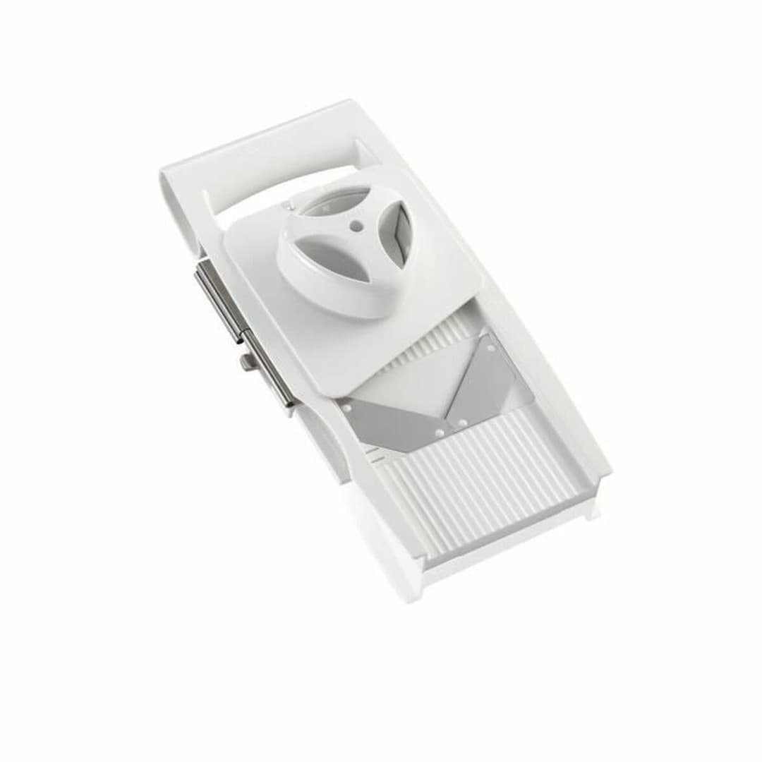 Mandolin Grater Leifheit White Stainless steel Plastic 4-in-1