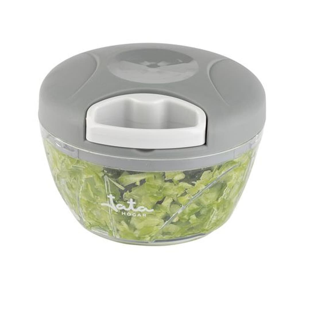 Manual mini chopper with pull cord JATA HMAQ4557      * Grey Stainless steel
