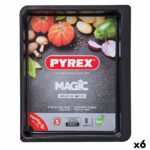 Oven Dish Pyrex Magic Rectangular Metal 6 Units 40 x 31 cm