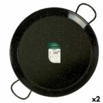 Pan La Dehesa Black Enamelled Steel Ø 70 cm 86 x 6 x 70 cm (2 Units)