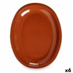 Oven Dish La Dehesa Baked clay 24,5 x 3 x 30,5 cm 31 x 3 x 24,5 cm (6 Units)