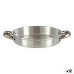 Pan Kinvara Silver Aluminium Ø 22 cm (12 Units)