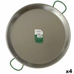 Pan La Dehesa Silver Polished Steel Ø 60 cm 73 x 6 x 59 cm 59 x 6 x 73 cm (4 Units)