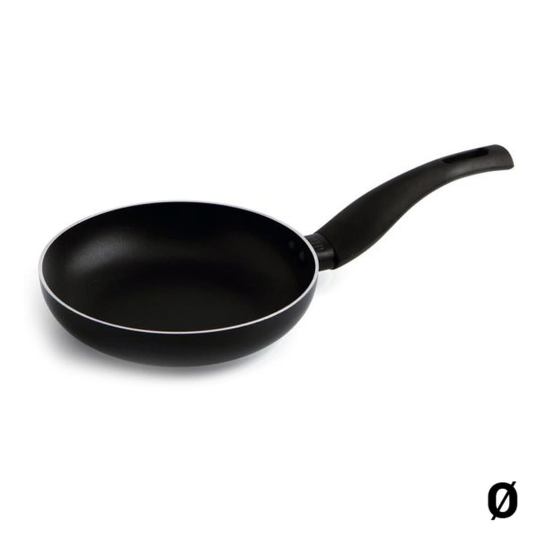 Non-stick frying pan Quid Hydra Black Metal Bakelite
