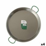 Pan La Dehesa Silver Polished Steel Ø 50 cm 63,5 x 5,5 x 50,5 cm (4 Units)