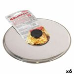 Tortilla flipping lid Quttin 144881 Ø 27 cm 27 x 27 x 3 cm Stainless steel (6 Units)