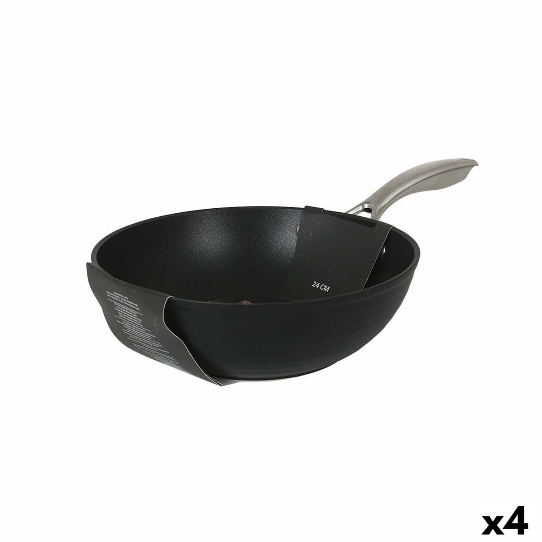 Pan Quttin Spiral Toughened aluminium Ø 24 cm (4 Units)