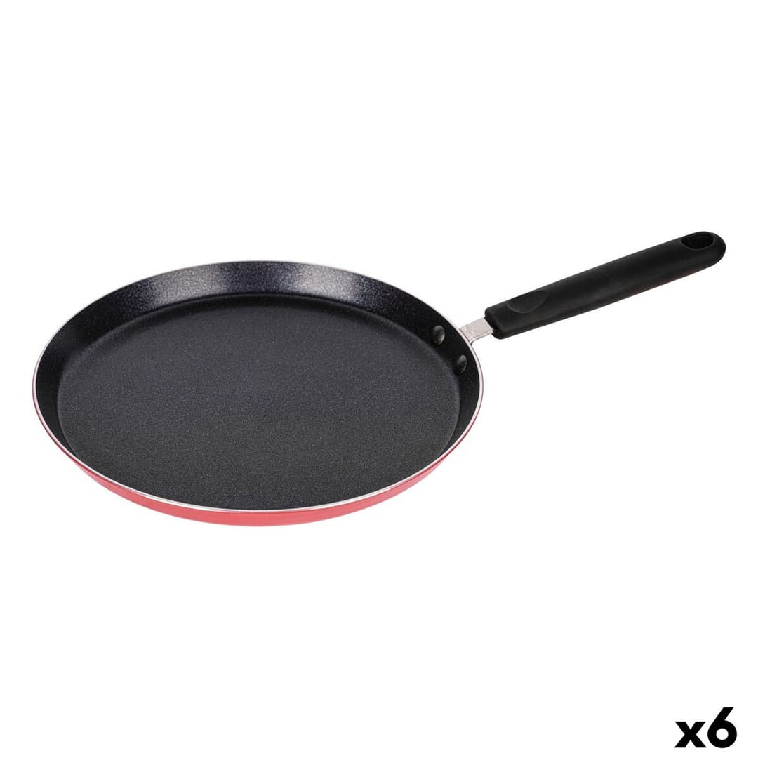 Crepe pan Quttin Infinity Red 25,5 x 42,5 cm (6 Units)