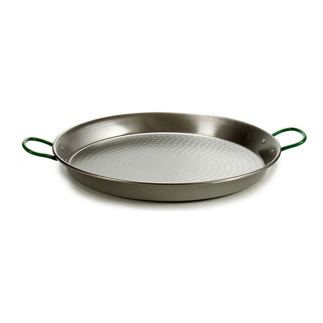 Pan La Dehesa Silver Polished Steel Ø 80 cm 98 x 8 x 80 cm