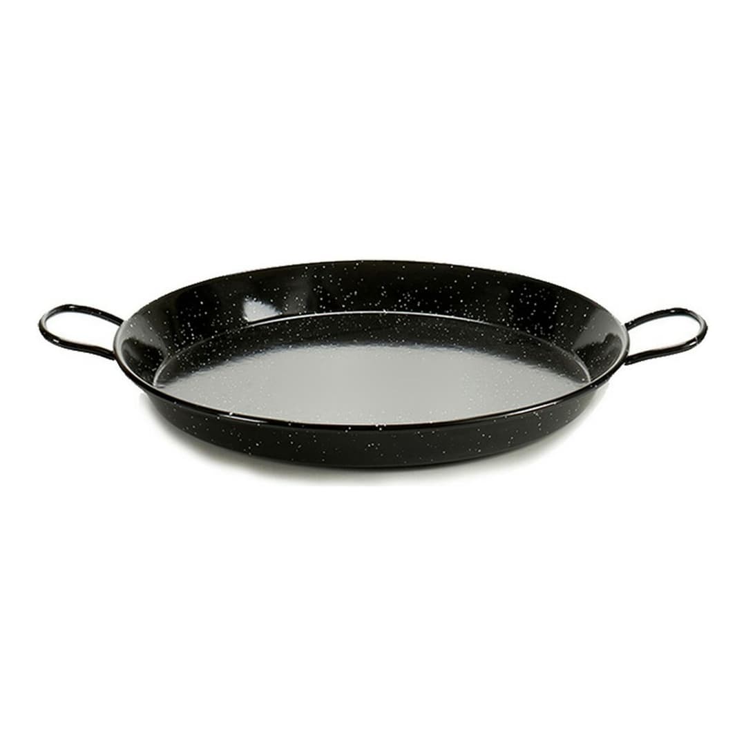 Pan La Dehesa Black Enamelled Steel Ø 80 cm 97 x 8 x 97 cm