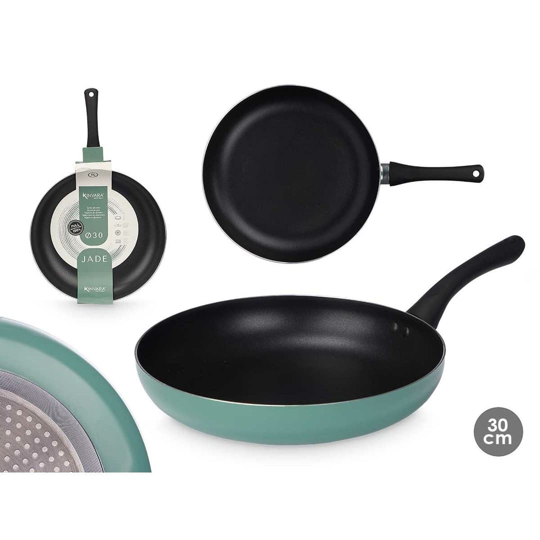 Non-stick frying pan Kinvara Green Aluminium Induction