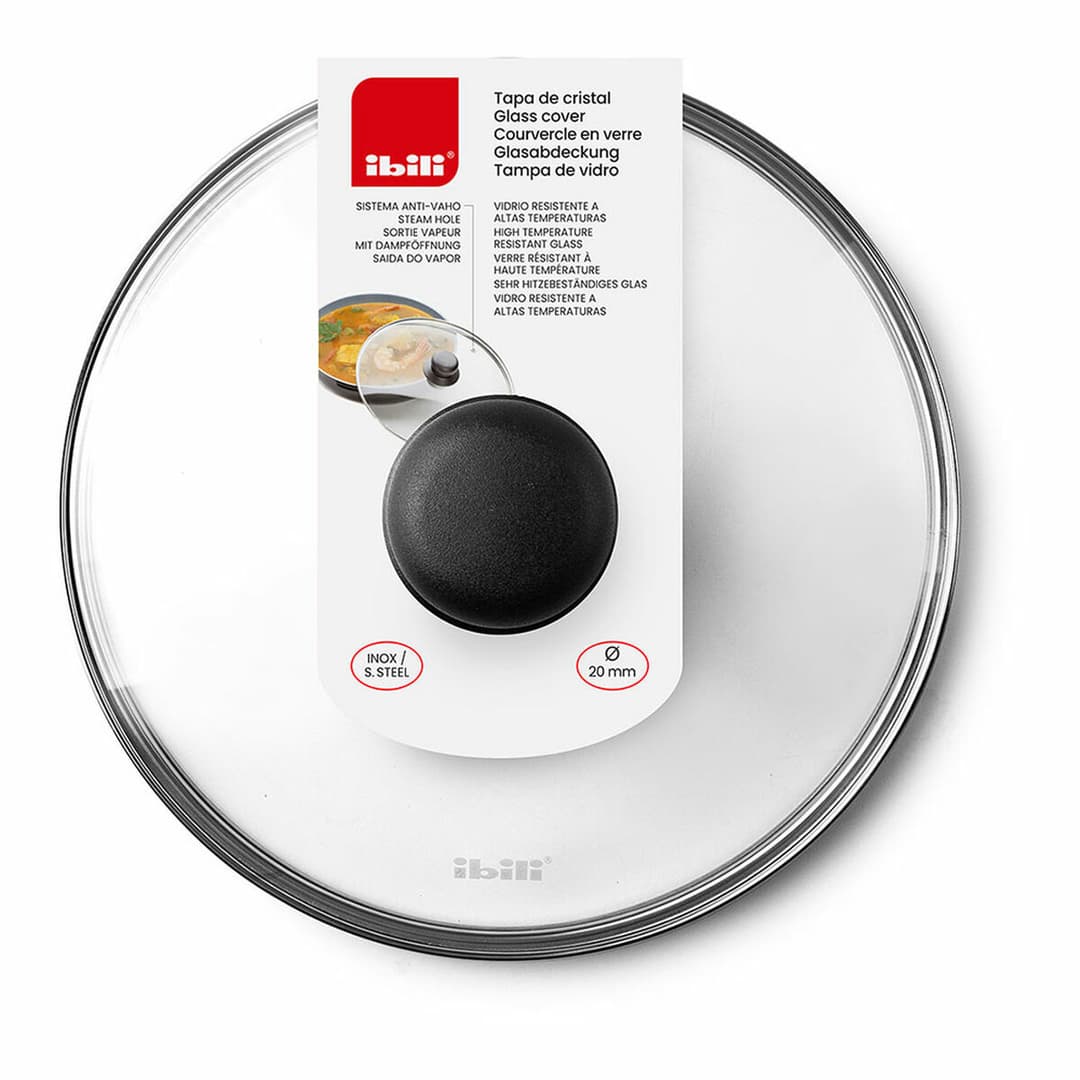 Pan lid Ibili Crystal Ø 24 cm