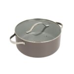 Casserole with Lid Feel Maestro MR-4009-18 Grey Metal Aluminium 18 cm 1,9 L
