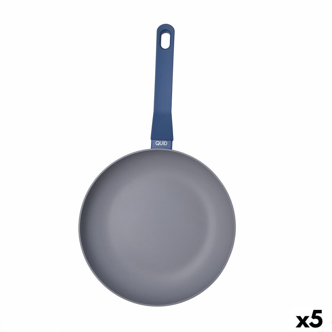 Pan Quid Baltic White Metal Ø 26 cm (5 Units)