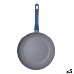 Pan Quid Baltic White Metal Ø 28 cm (5 Units)