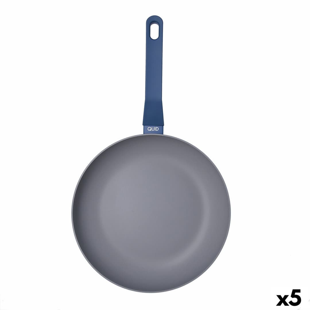 Pan Quid Baltic White Metal Ø 28 cm (5 Units)
