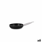 Pan Quid Pro Chef Black Metal Ø 18 cm (6 Units)
