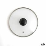 Pan lid Quid Renova Transparent Glass Ø 28 cm (6 Units)