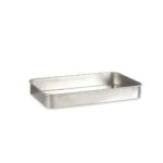 Roasting Tin Kinvara Silver Aluminium 32 x 7 x 51,5 cm 51,5 x 7 x 32 cm 51,5 x 7,5 x 32 cm