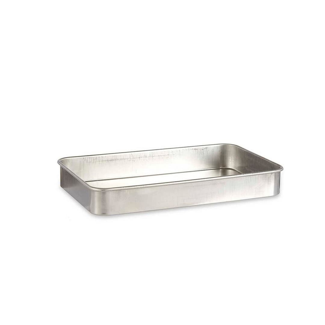 Roasting Tin Kinvara Silver Aluminium 32 x 7 x 51,5 cm 51,5 x 7 x 32 cm 51,5 x 7,5 x 32 cm