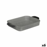 Barbecue Kinvara White Red Grey Silicone Aluminium 32 x 25 cm