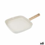 Grill pan Quttin ECOOK White