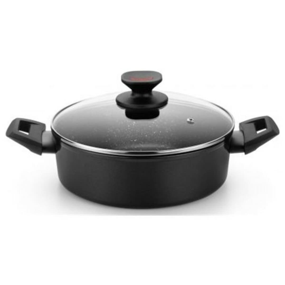 Casserole Monix TITAN ROCK Black Ø 24 cm 1 L