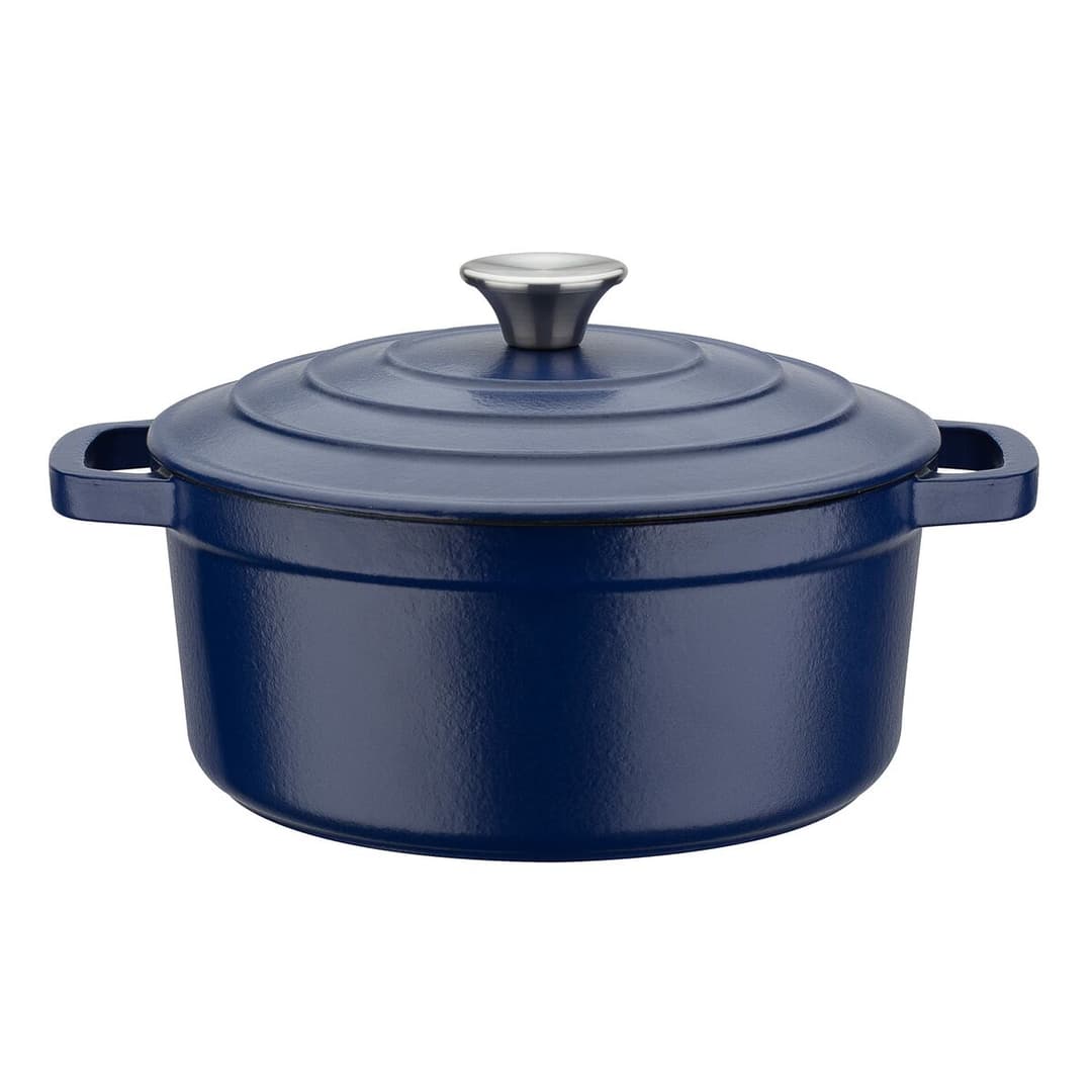 Pan GSW 717274 Blue White Steel 2 Pieces