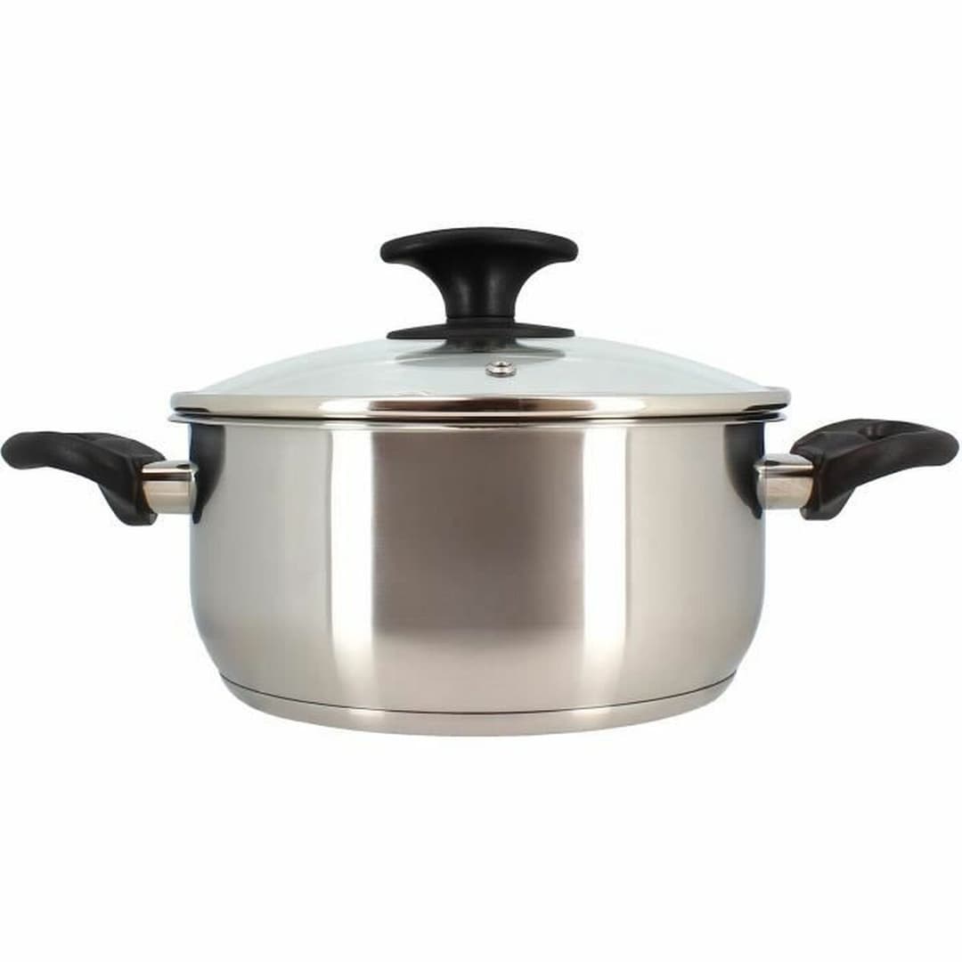 Casserole Menastyl 22 x 12 x 31 cm Steel Ø 20 cm