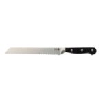 Bread Knife Quid Professional Inox Chef Black Metal 20 cm (Pack 6x)