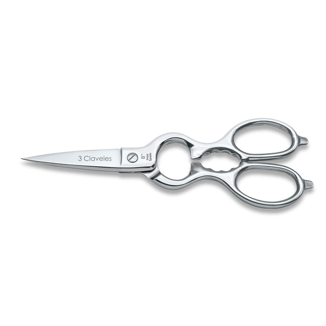 Kitchen Scissors 3 Claveles 00400 Metal Stainless steel 200 mm Multi-use