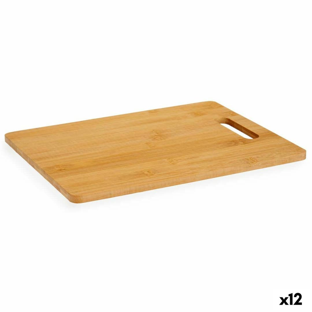 Cutting board Kinvara Brown 38 x 0,9 x 28 cm (12 Units)
