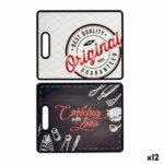 Cutting board Kinvara Printed Kitchen 30,5 x 1 x 38 cm (12 Units)