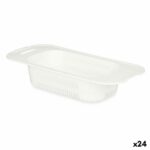 Drainer Kinvara White Plastic 47 x 9,5 x 22 cm (24 Units)